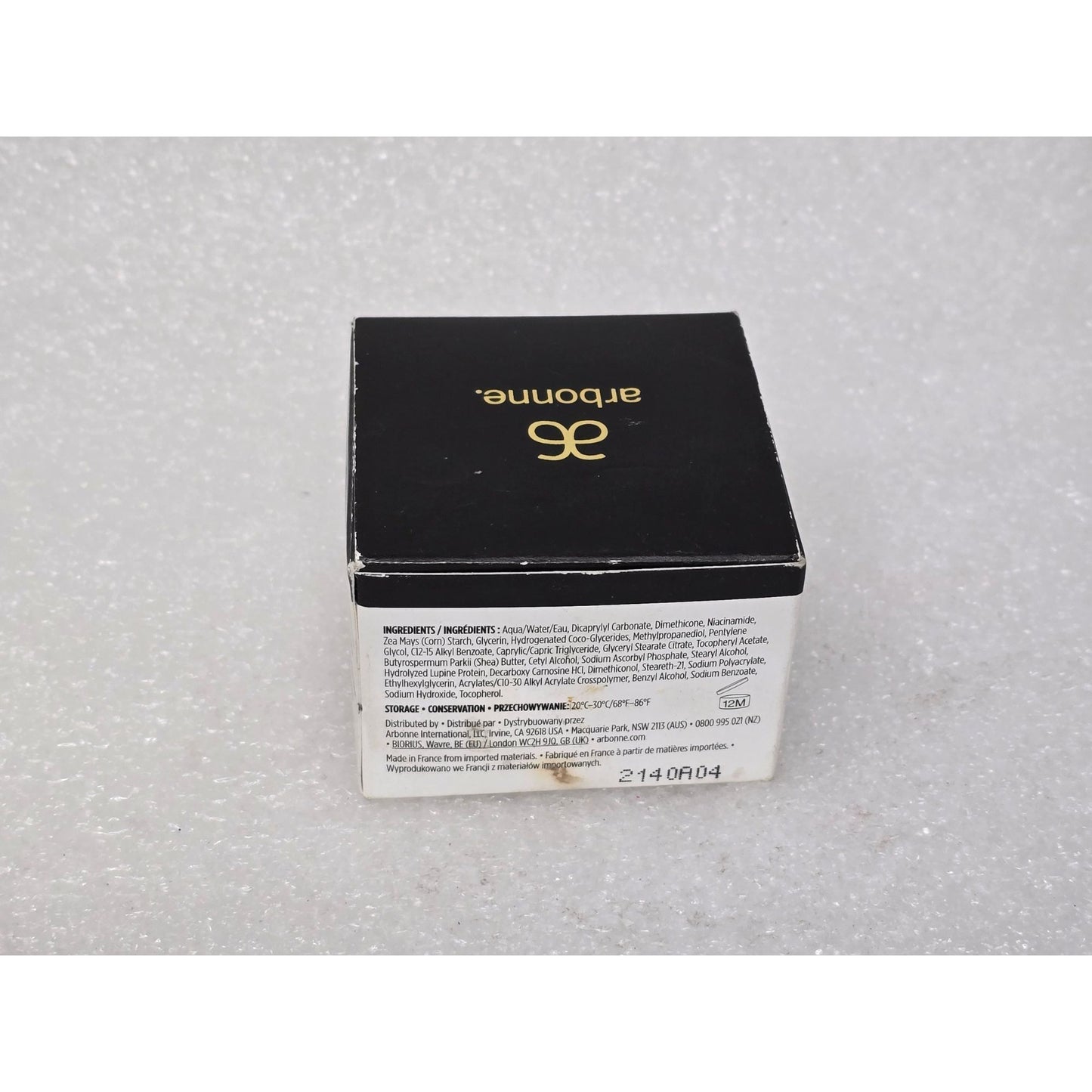 Arbonne DermResults Glow Cream With Vitamin C 1.7 Oz / 50 Ml For All Skin Types