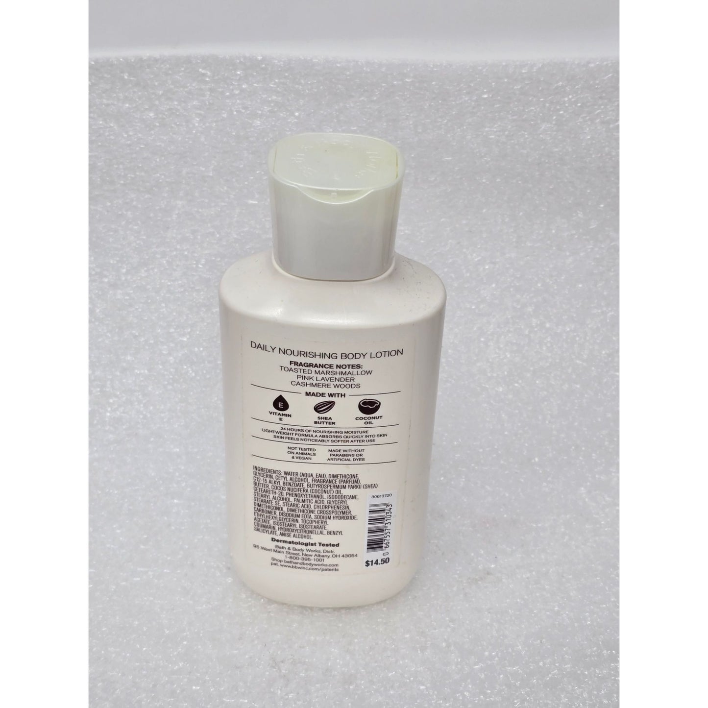 Bath & Body Works Fireside Flurries Daily Nourishing Body Lotion Shea Butter