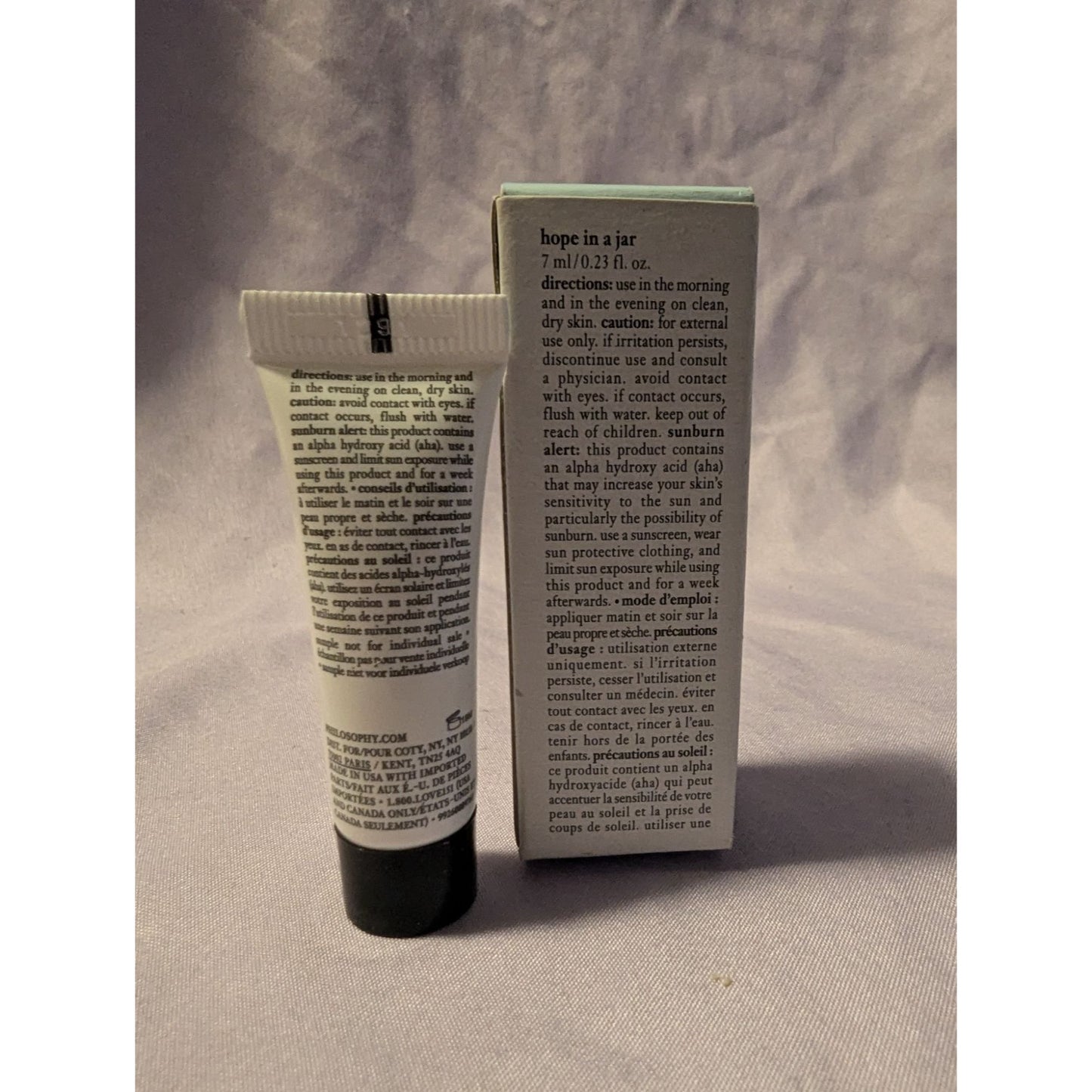 Philosophy Hope In A Jar Multi-Tasking Moisturizer 7ml With Pro-Vitamin P