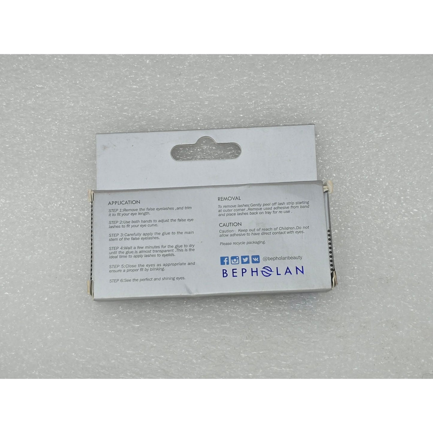 Bepholan Faux Mink Luxurious Lightweight False Eyelashes