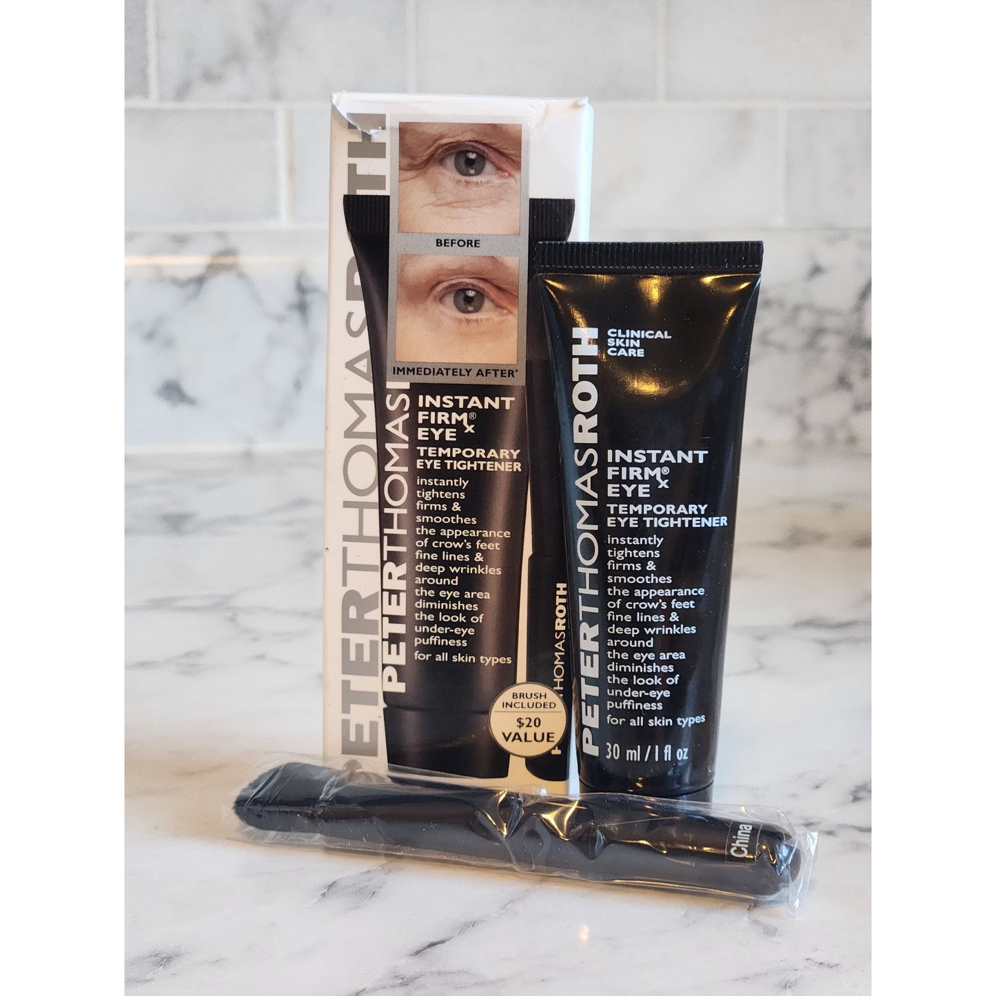 Peter Thomas Roth Instant Firm X Eye Tightener 30ml With Brush