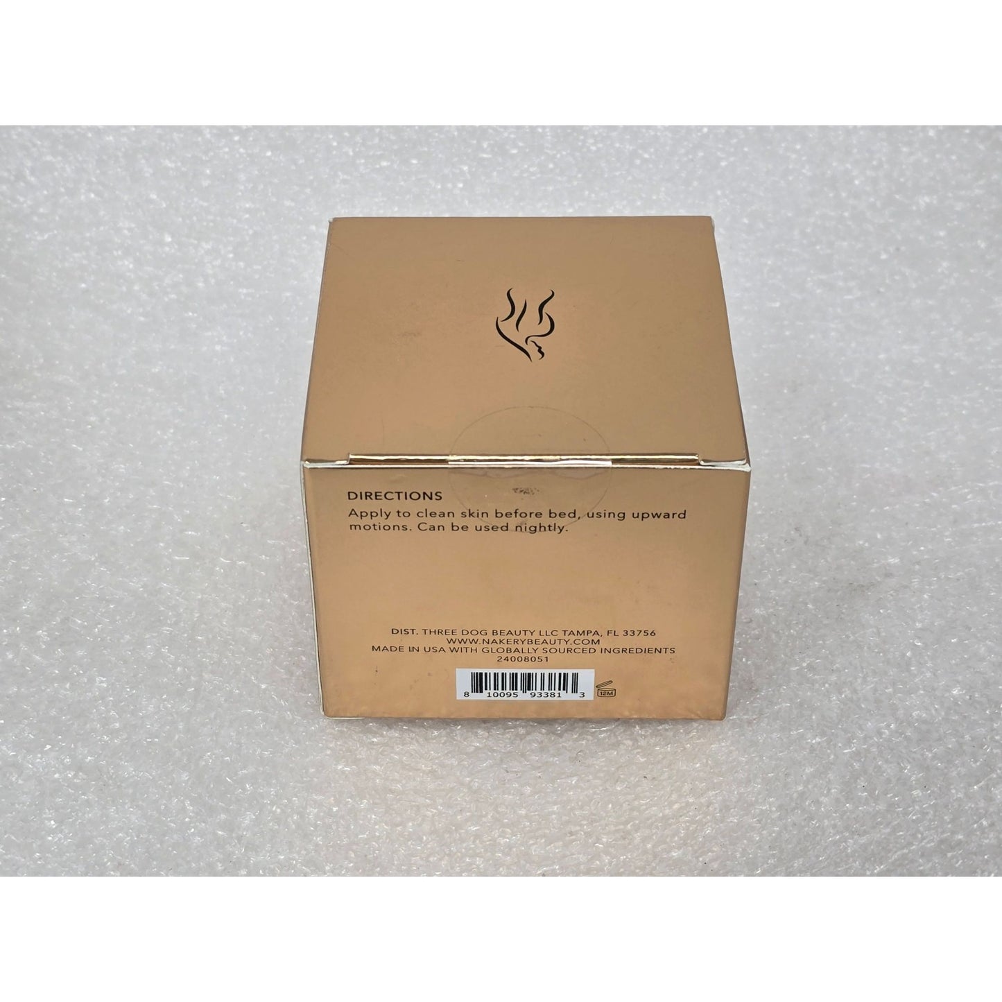 Nakery Beauty Lift-Tox Night Lift Repair Cream 2 oz Skin Firming & Hydration