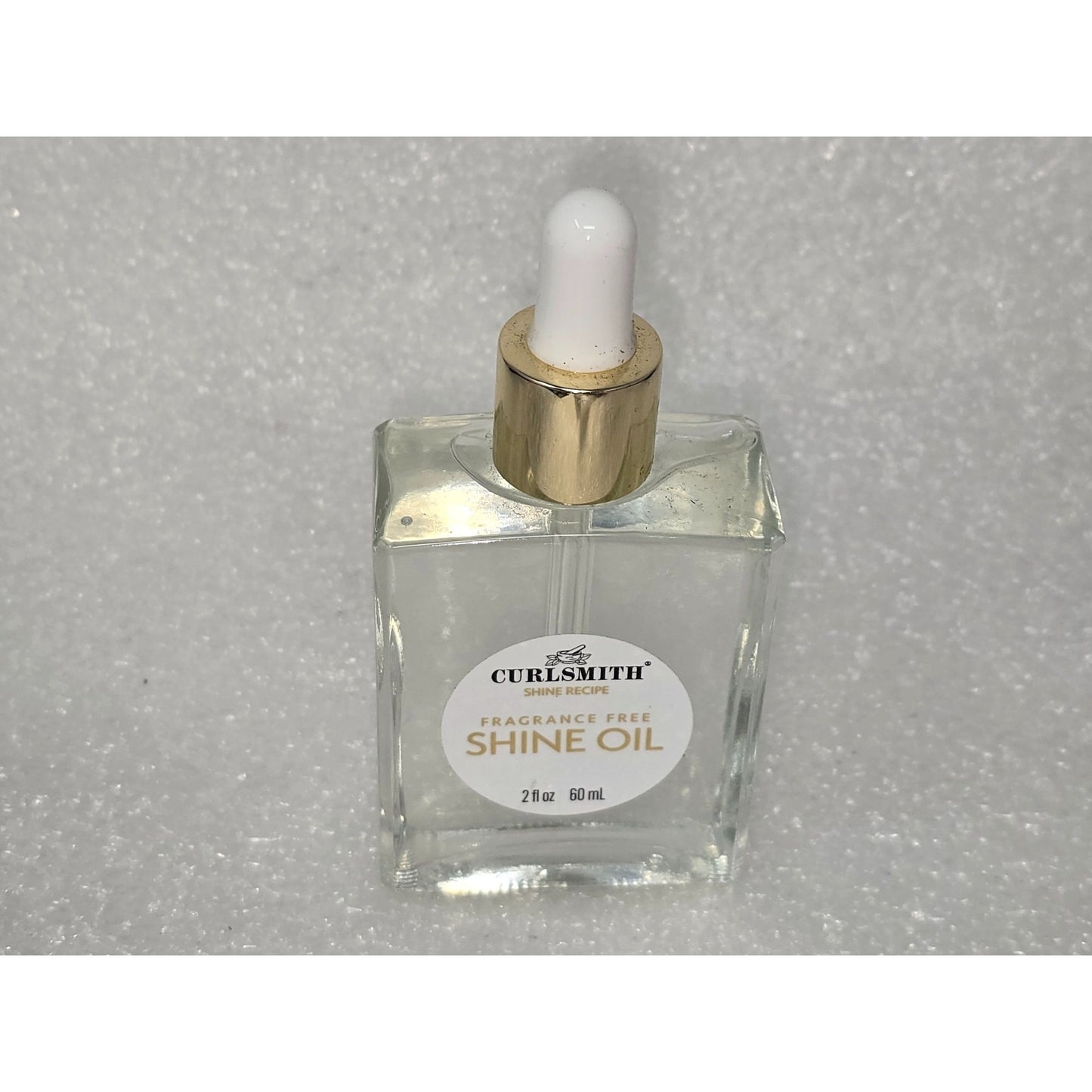 Curl Smith Fragrance-Free Shine Oil 2 oz