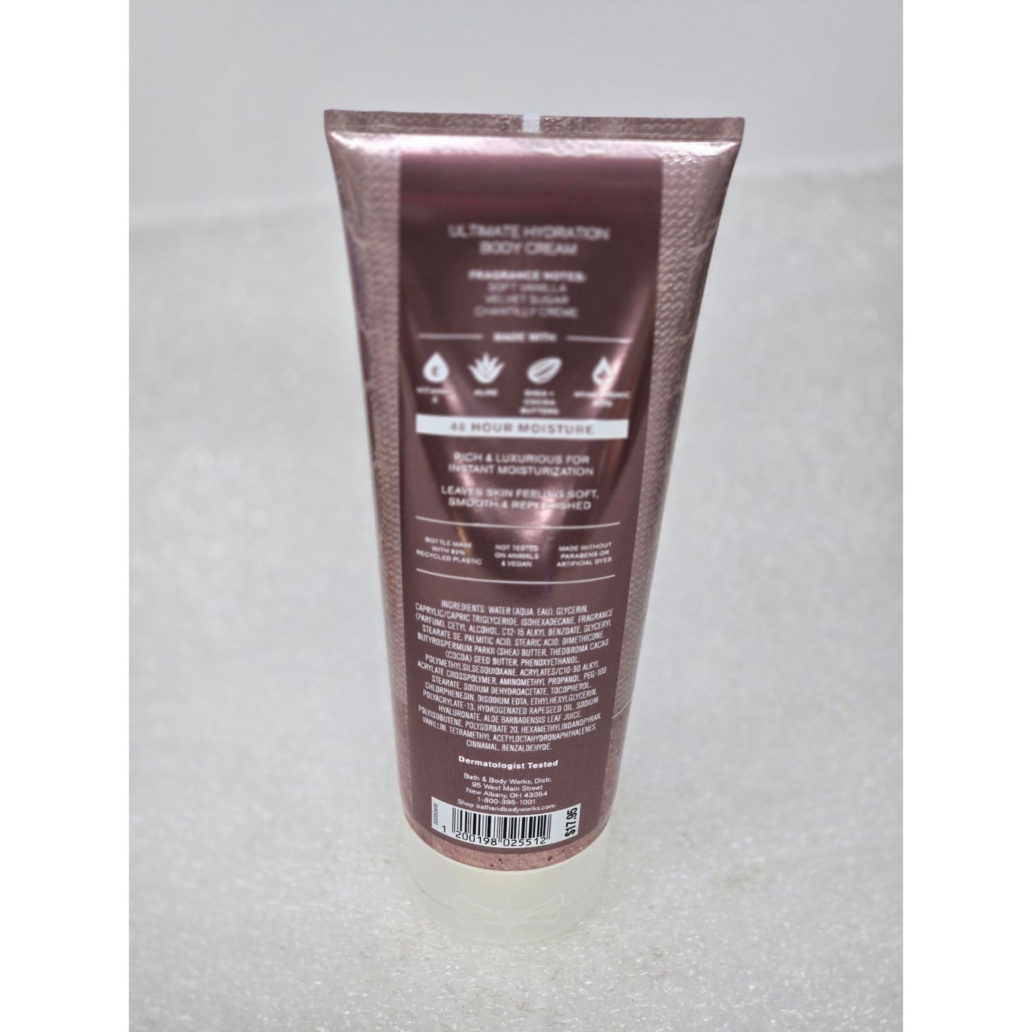 Bath & Body Works Wrapped In Vanilla Ultimate Hydration Body Cream 8 Oz