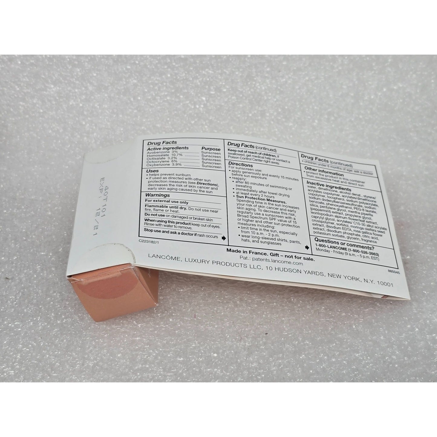 Lancôme UV Expert Aquagel Defense 50 SPF 50 Sunscreen & Moisturizer 10 ml Travel