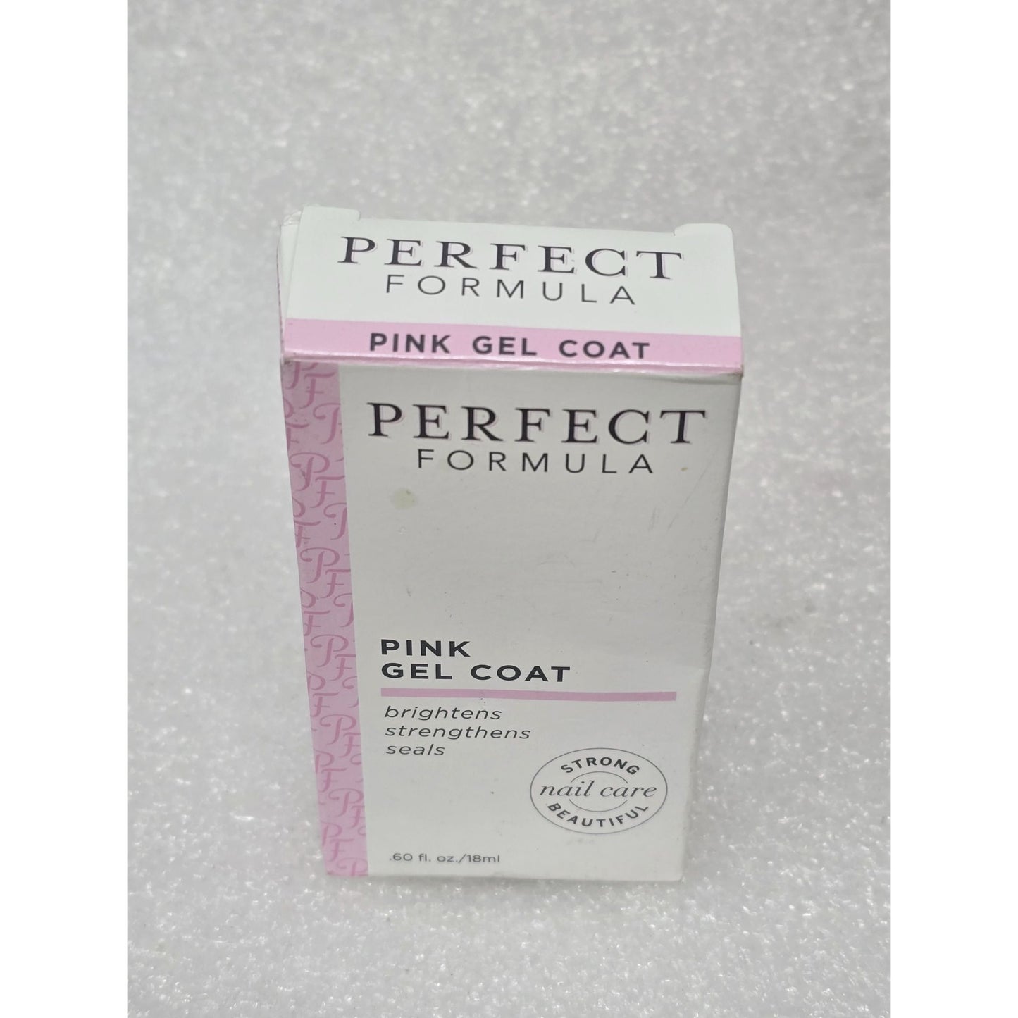 Perfect Formula Pink Gel Coat 0.6 Fl Oz Nail Treatment
