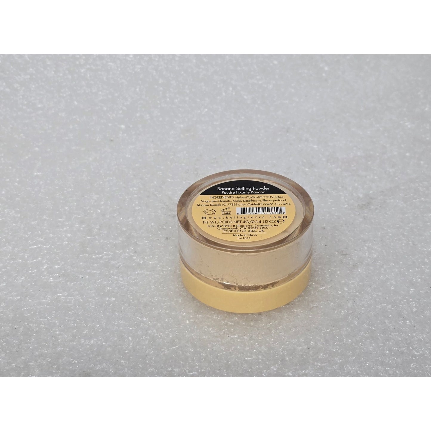 Banana Setting Powder 4G By Bellapierre Lightweight Long-Lasting & Matte Finish