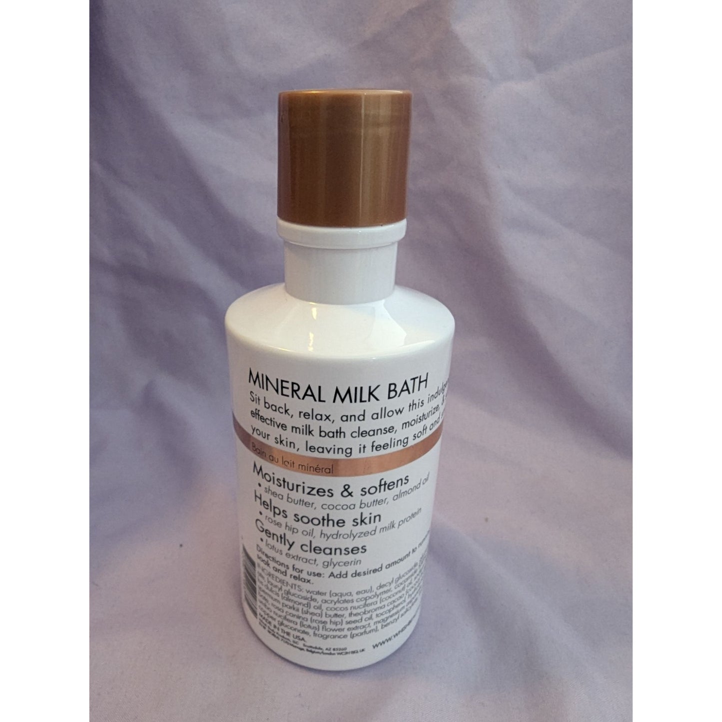 Whish Rose Hip & Lotus Mineral Milk Bath 237ml / 8 Fl Oz