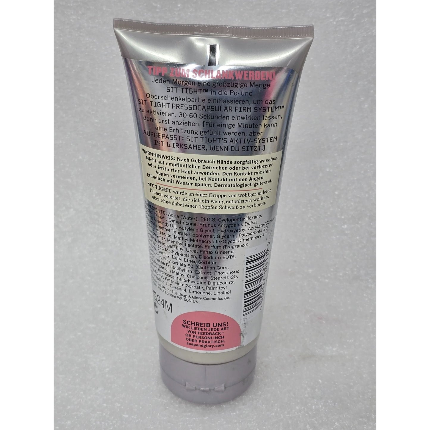Soap & Glory Sit Tight Body Firming Gel 6.7 Fl Oz
