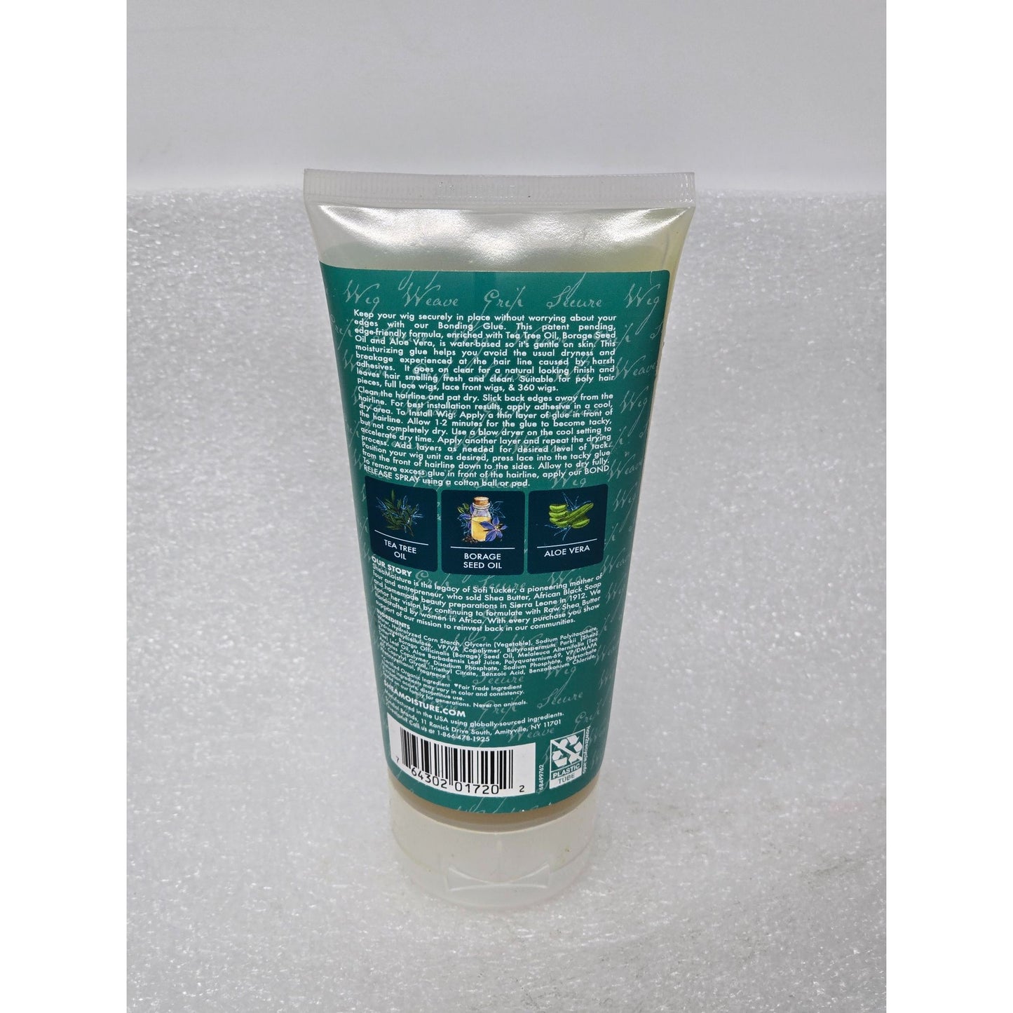 Shea Moisture Wig & Weave Bonding Glue With Tea Tree & Borage Seed Oil 6.3 Fl Oz