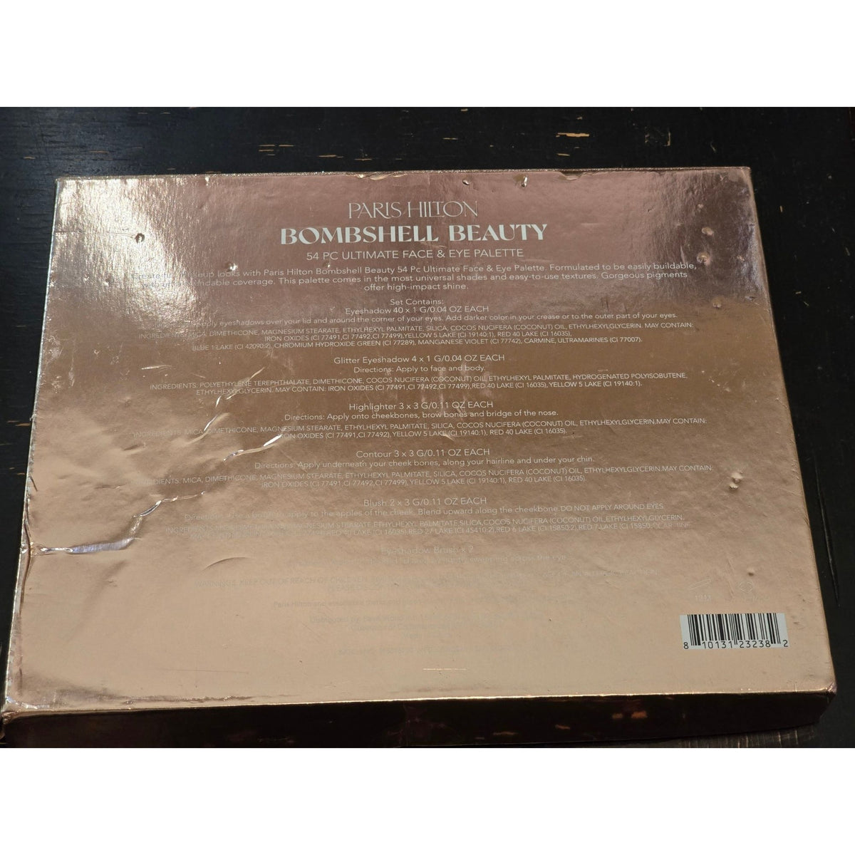Paris Hilton Bombshell Beauty 54-Piece Ultimate Face & Eye Palette With Brushes
