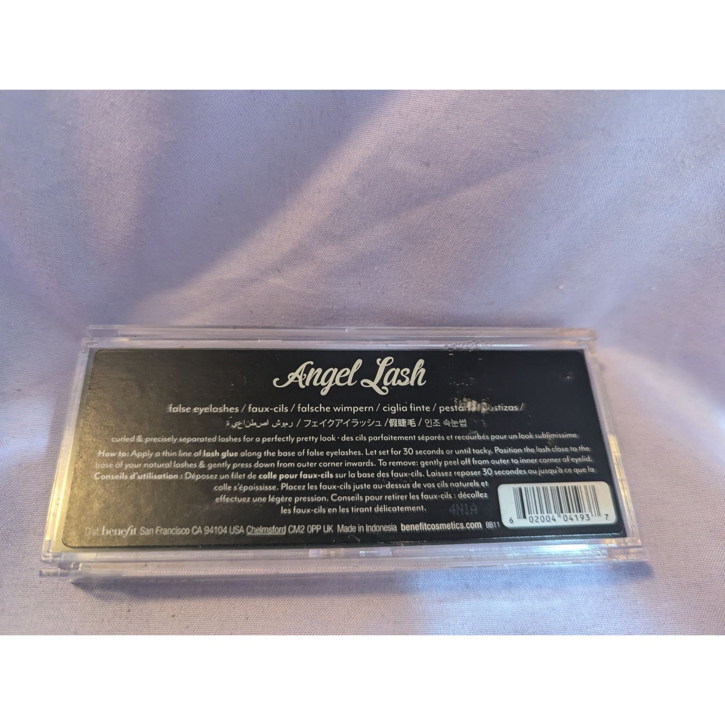 Benefit Angel Lash False Eyelashes Lightweight & Reusable Natural Look Style