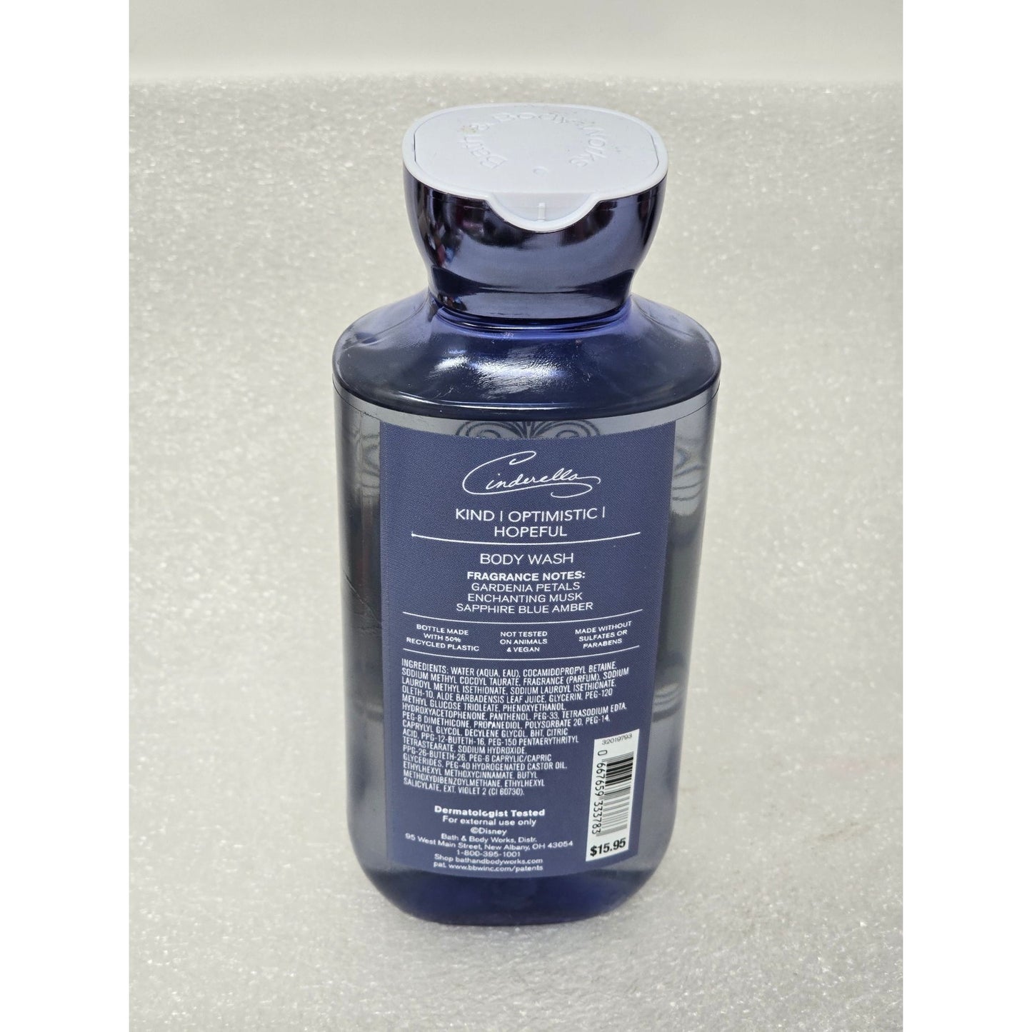 Disney Princess Cinderella Bath & Body Works Body Wash Pro-Vitamin B5 & Aloe