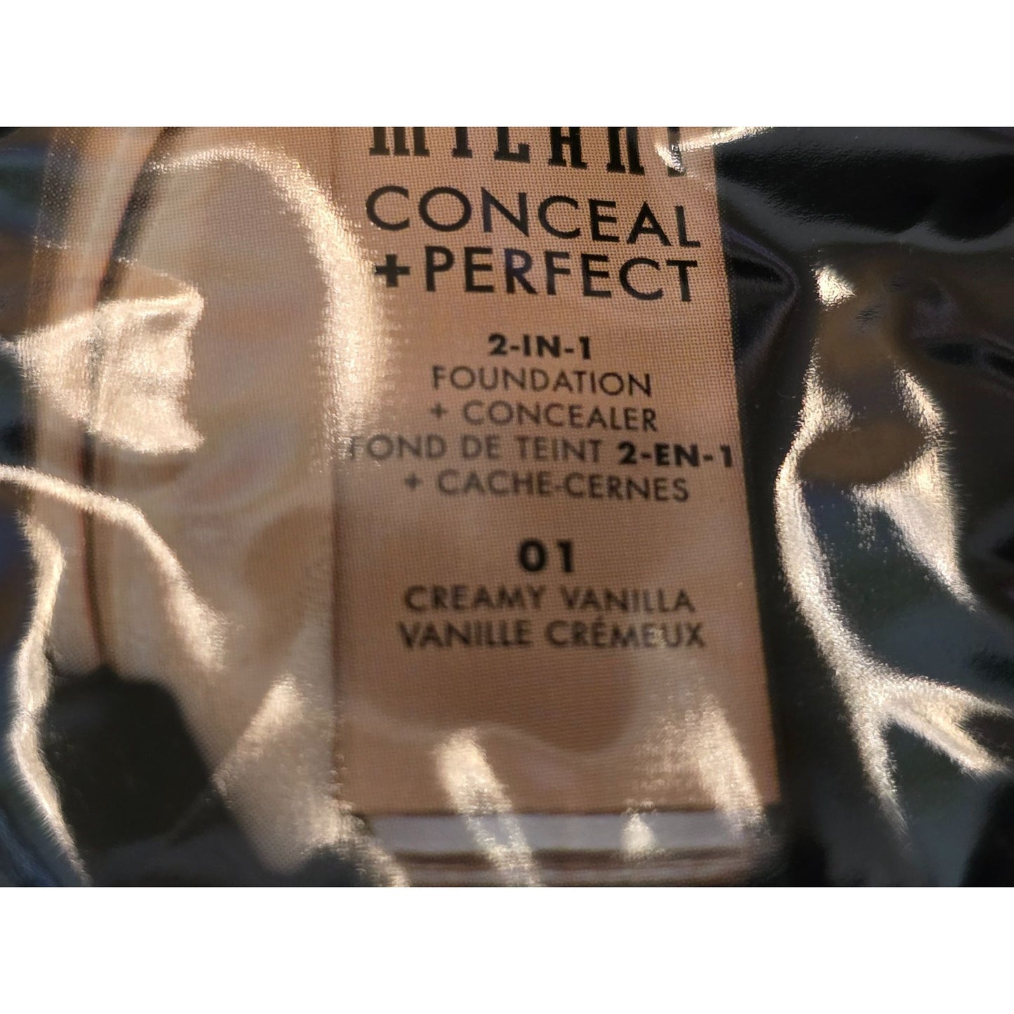Milani Conceal + Perfect 2-In-1 Foundation & Concealer Sample 01 Creamy Vanilla