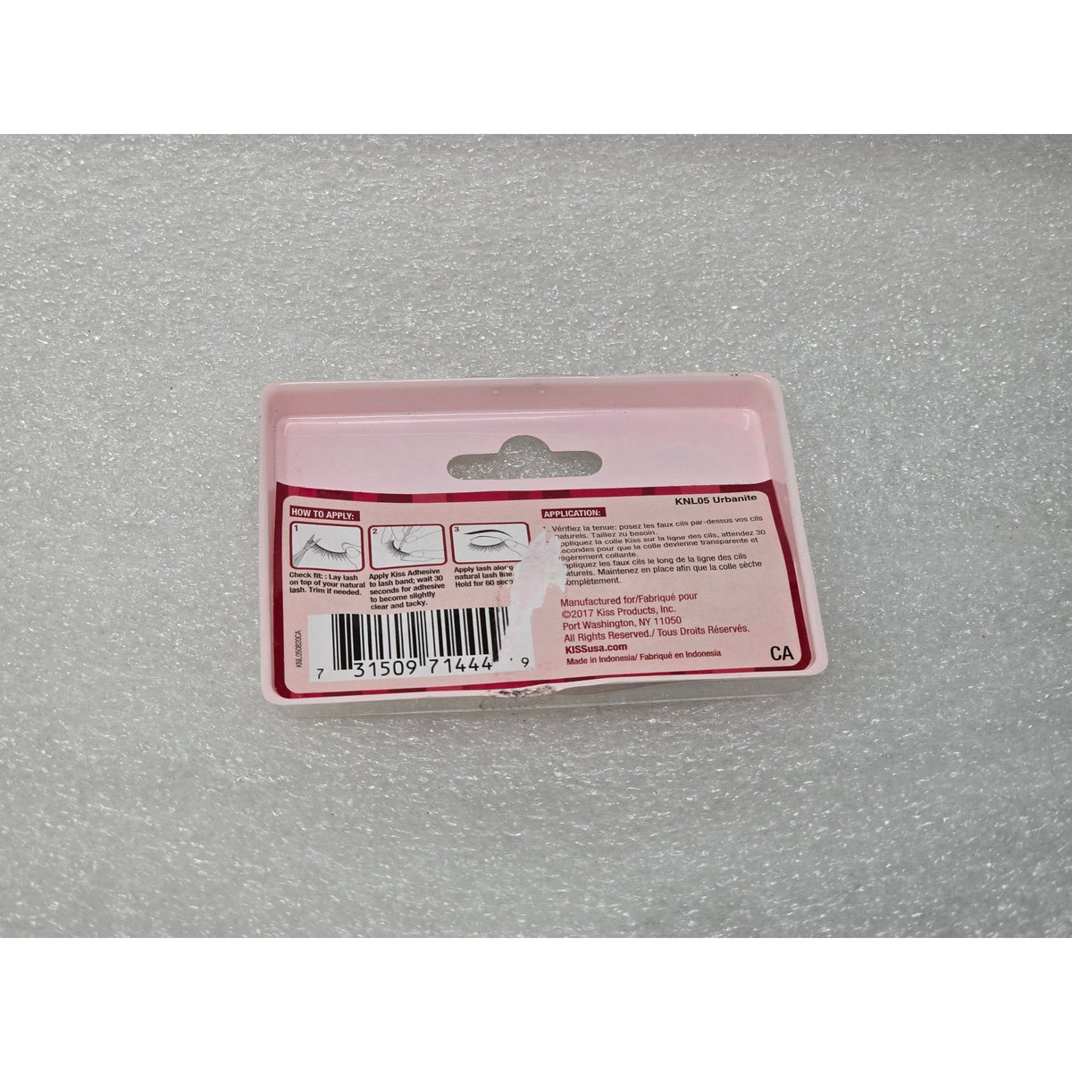 Kiss Natural Lash Urbanite Lightweight & Reusable False Lashes 71444 KNL05