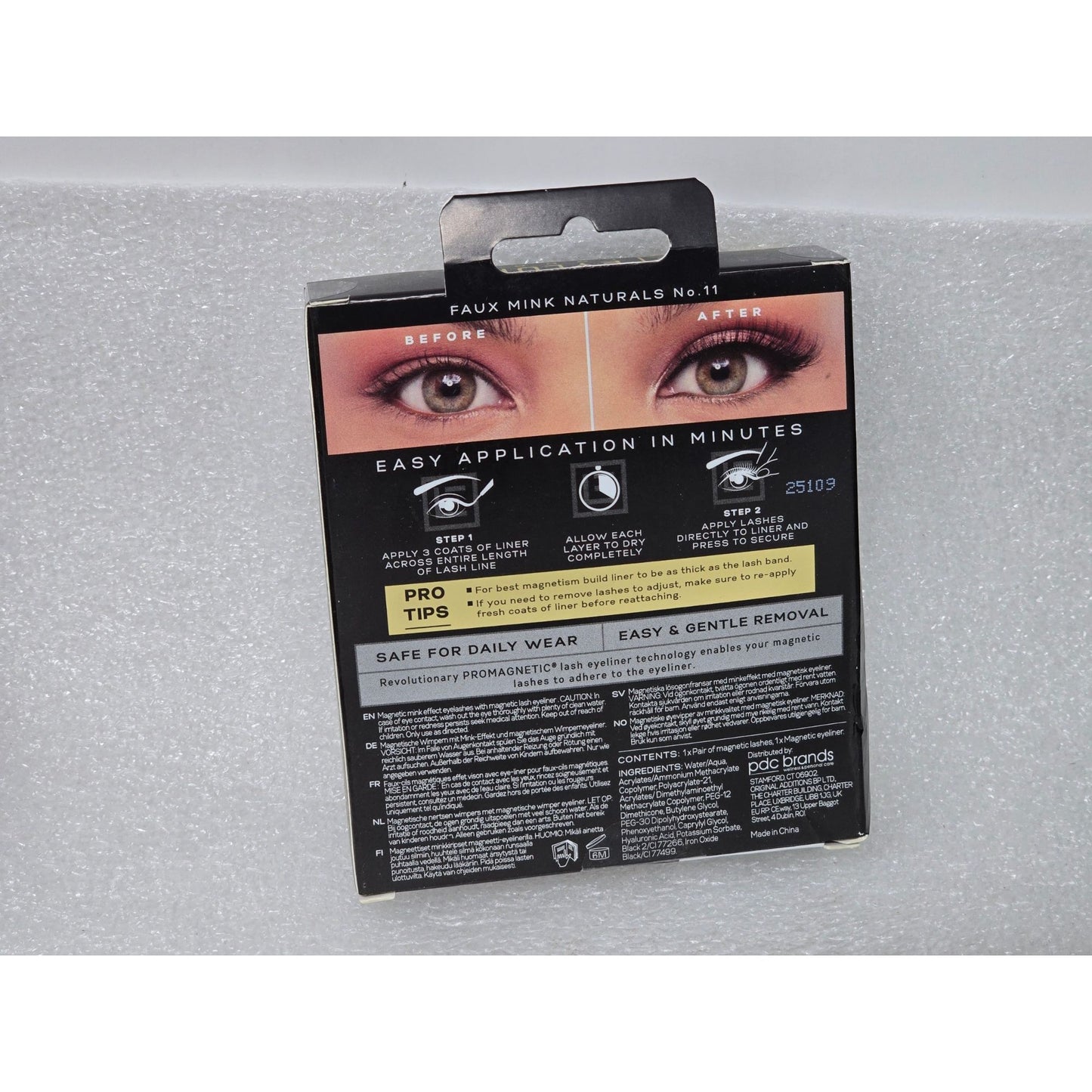 Eylure ProMagnetic Faux Mink Naturals No. 11 Magnetic Eyeliner & Lash System