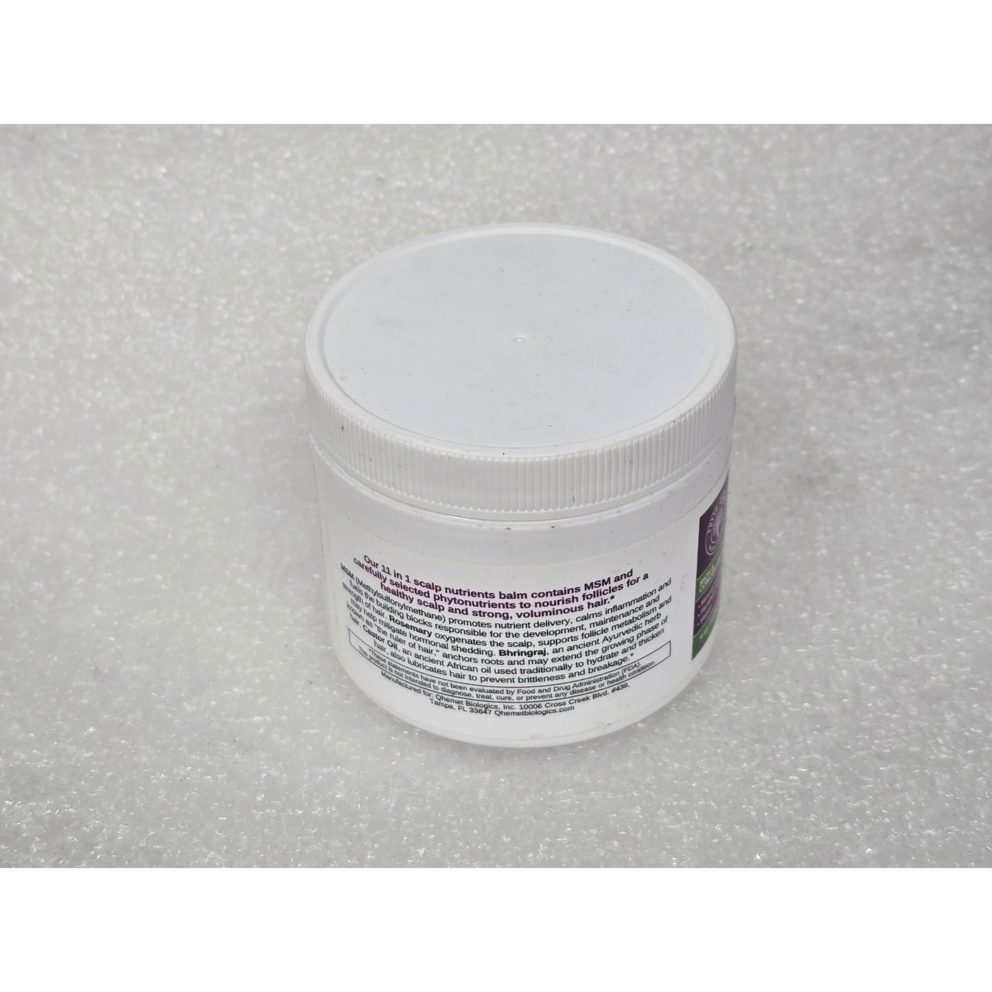 MSM + Rosemary Scalp Nutrients Balm For Healthy Hair Volume & Density