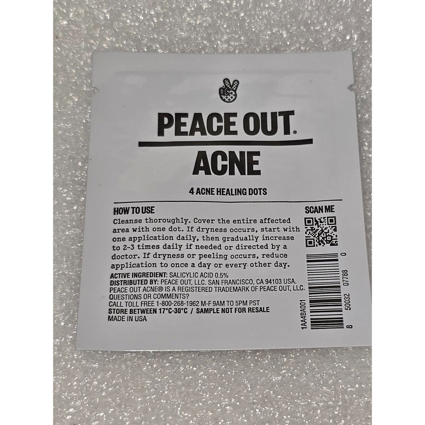 Peace Out 4 Acne Healing Dots