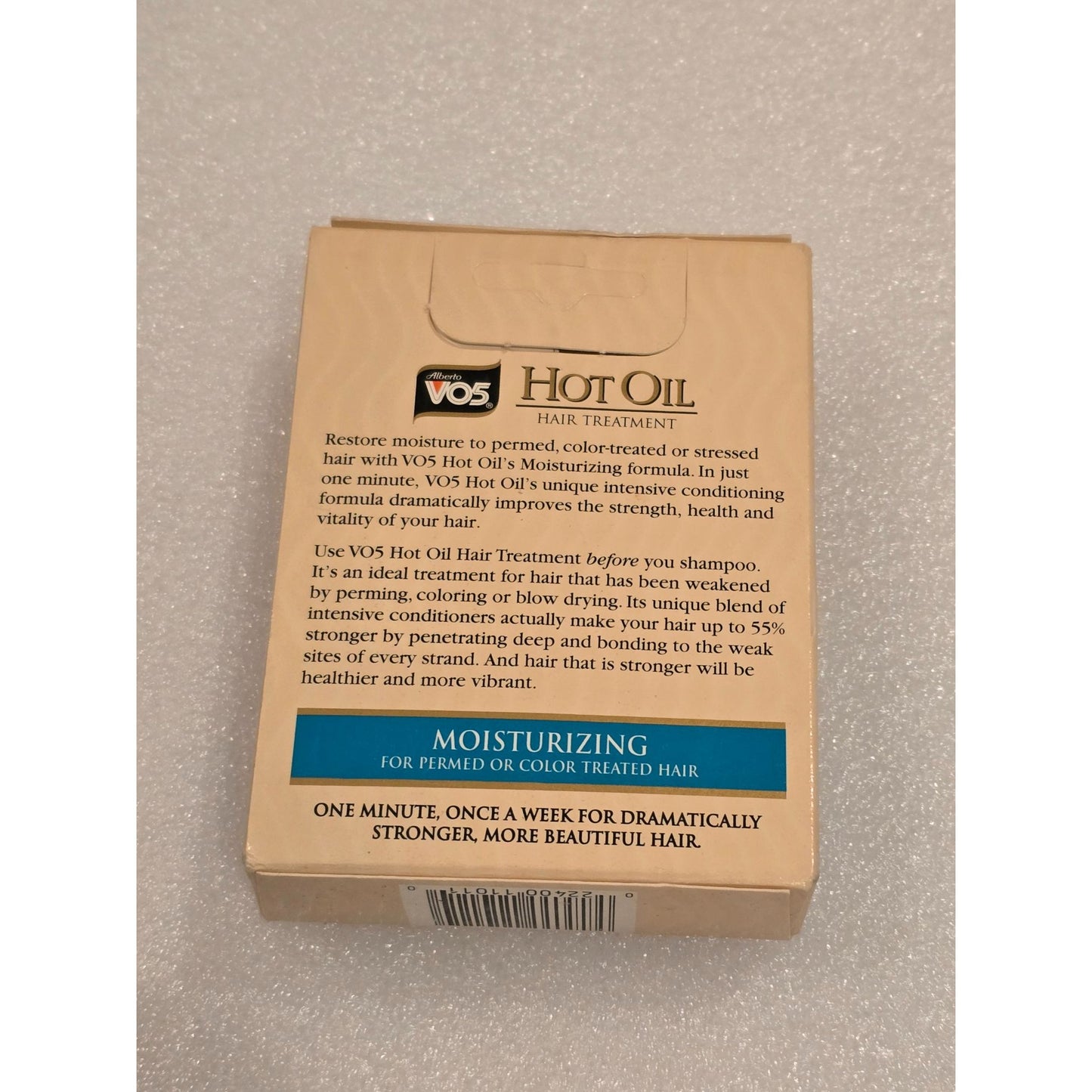 Alberto Vo5 Hot Oil Hair Treatment Moisturizing For Permed Or Color Treated Hair