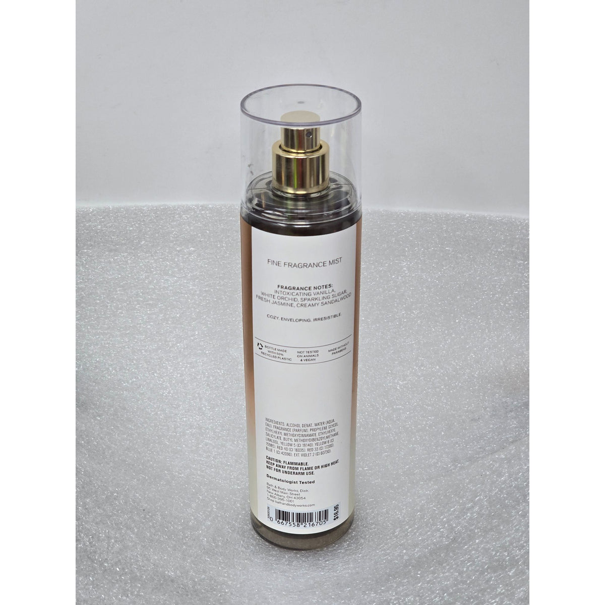 Bath & Body Works Warm Vanilla Sugar Fine Fragrance Mist 8 fl oz