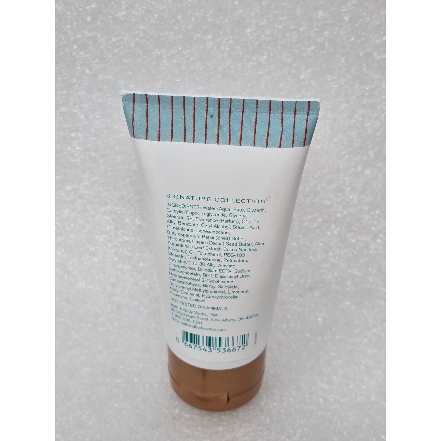 At The Beach Ultra Shea Body Cream 2.5 Oz Bath & Body Works Travel Size