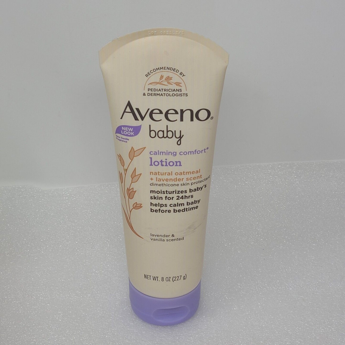 Aveeno Baby Calming Comfort Body Lotion with Natural Oatmeal and Lavender Scent