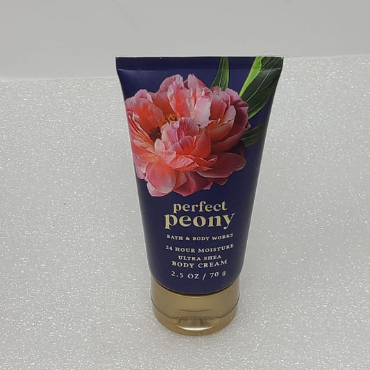 Bath & Body Works Perfect Peony 24 Hour Moisture Ultra Shea Body Cream 2.5 oz