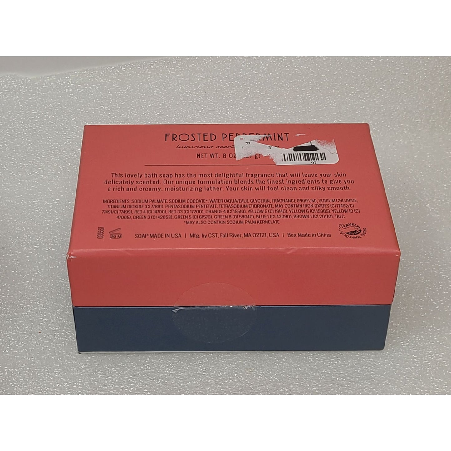 Frosted Peppermint Luxurious Scented Bar Soap