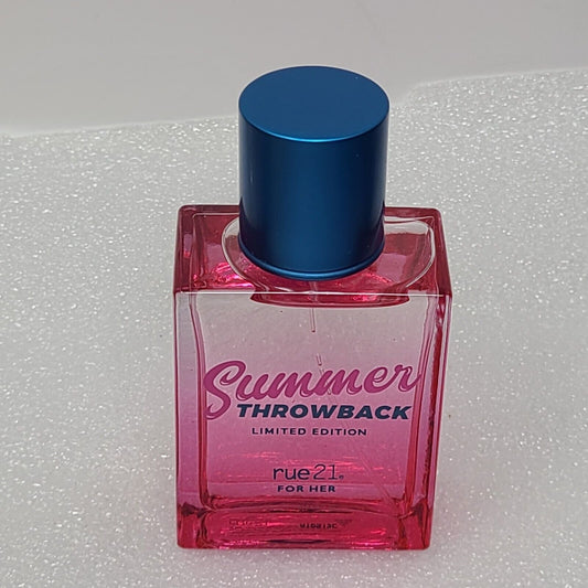 Rue21 Summer Throwback for Her Perfume Spray Limited Edition 1.7 oz
