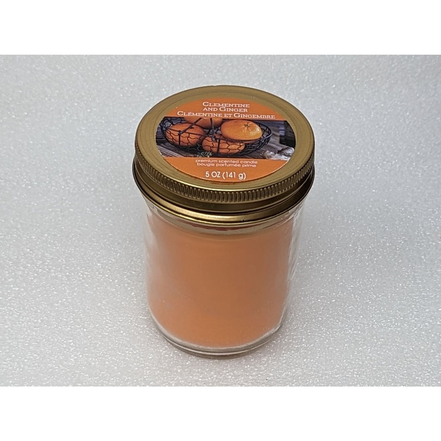 Clementine and Ginger Premium Scented Candle 5 oz