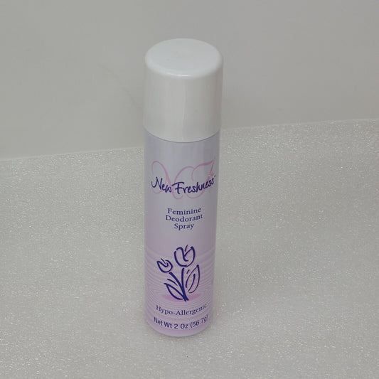 New Freshness Feminine Deodorant Spray 2 Oz