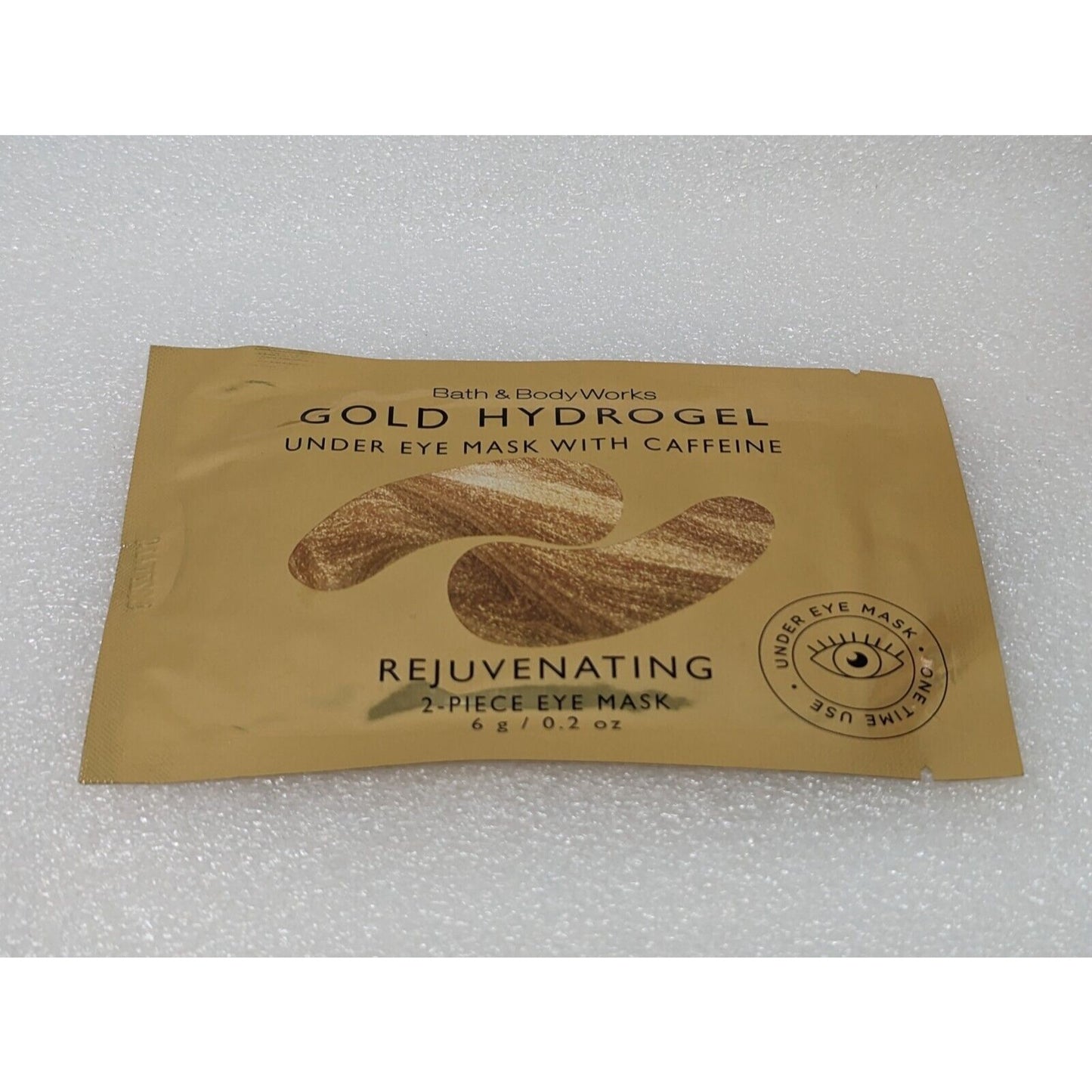 Bath & Body Works Gold Hydrogel Under Eye Mask
