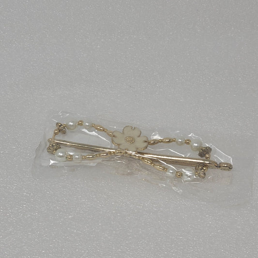 Lilla Rose Dogwood Gold Flexi Hair Clip FX-2756 L (Large) FX-2756-LG