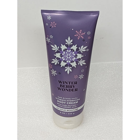 Bath & Body Works Winterberry Wonder Ultimate Hydration Body Cream 8 oz