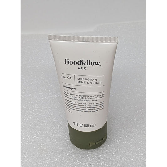 Goodfellow & Co. No. 03 Moroccan Mint & Cedar Shampoo 2 oz Travel Size