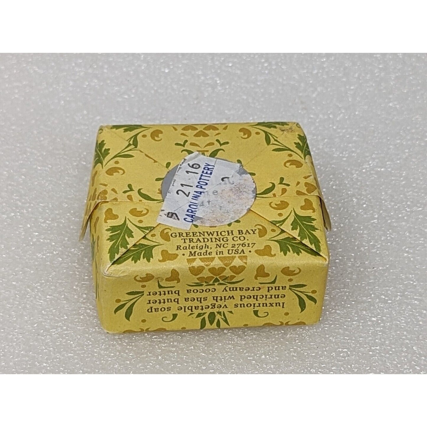 Greenwich Bay Pineapple Cocoa Butter Botanic Shea Butter Soap Bar 1.90 oz