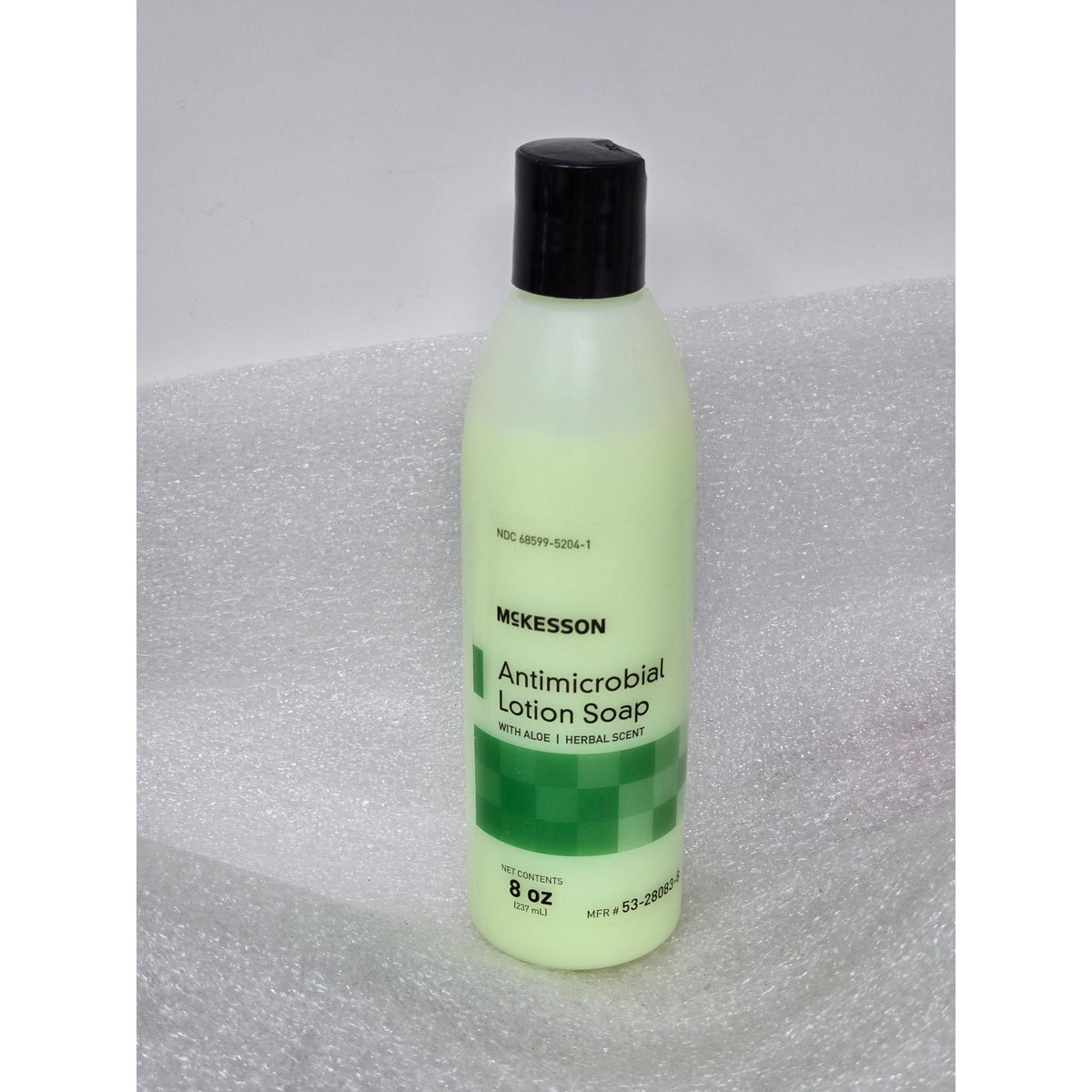 McKesson Antimicrobial Lotion Soap With Aloe & Herbal Scent 8 Oz For Handwashing