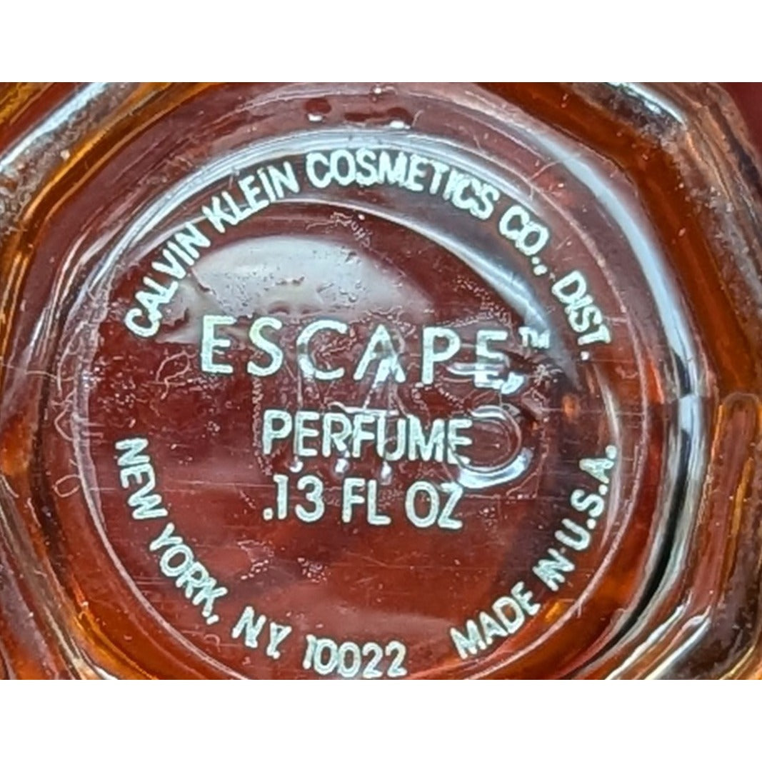 Calvin Klein Escape Perfume Mini Bottle 0.13 Fl Oz