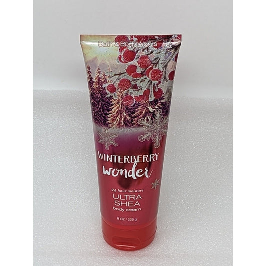 Bath & Body Works Winterberry Wonder 24 Hour Moisture Body Cream 8 oz