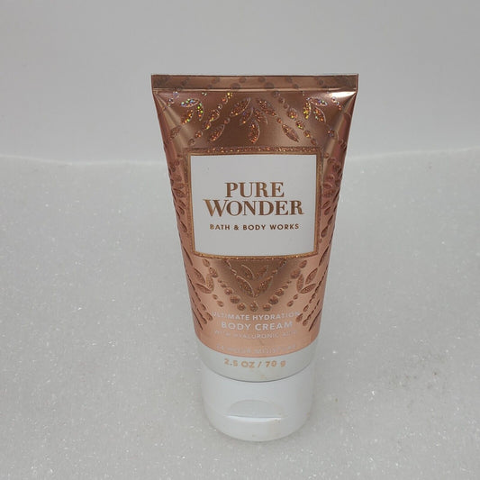 Bath & Body Works Pure Wonder Travel Size Body Cream 2.5 oz