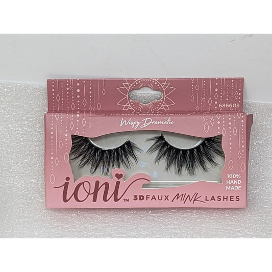 Ioni 3D Faux Mink Lashes Wispy Dramatic #686603