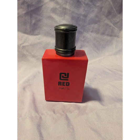Rue21 Red Cologne Spray 1.7 Oz Mens Fragrance Red Bottle Bold Scent