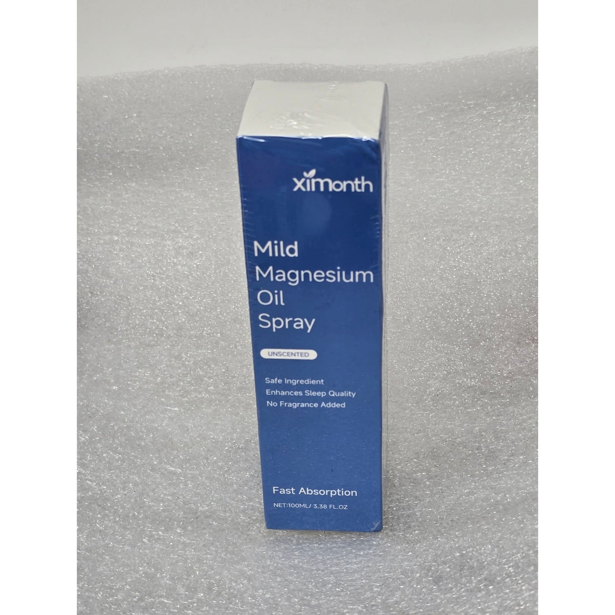 Ximonth Mild Magnesium Oil Spray  Unscented Fast Absorption For Sleep Quality