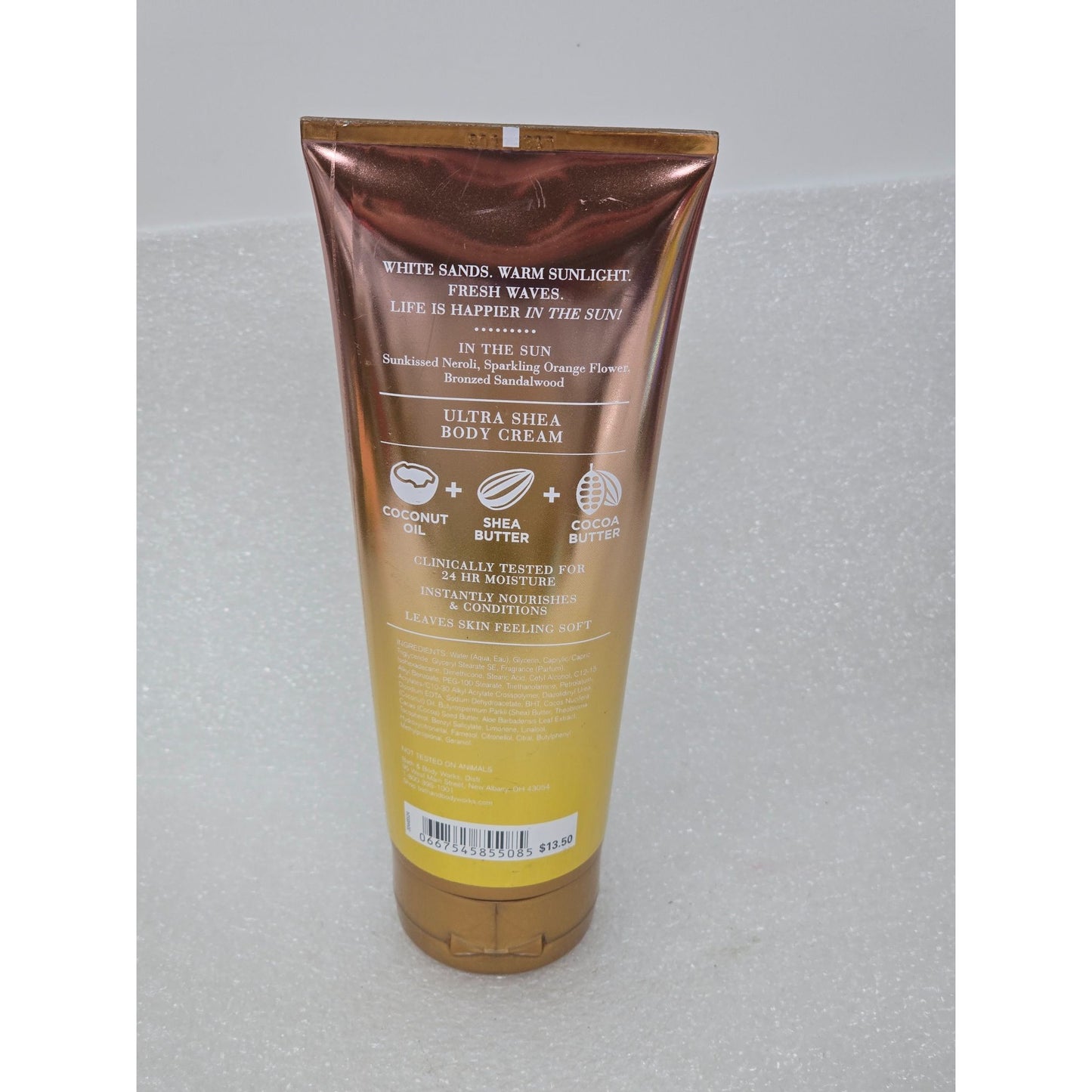 Bath & Body Works In The Sun Ultra Shea Body Cream 8 Oz