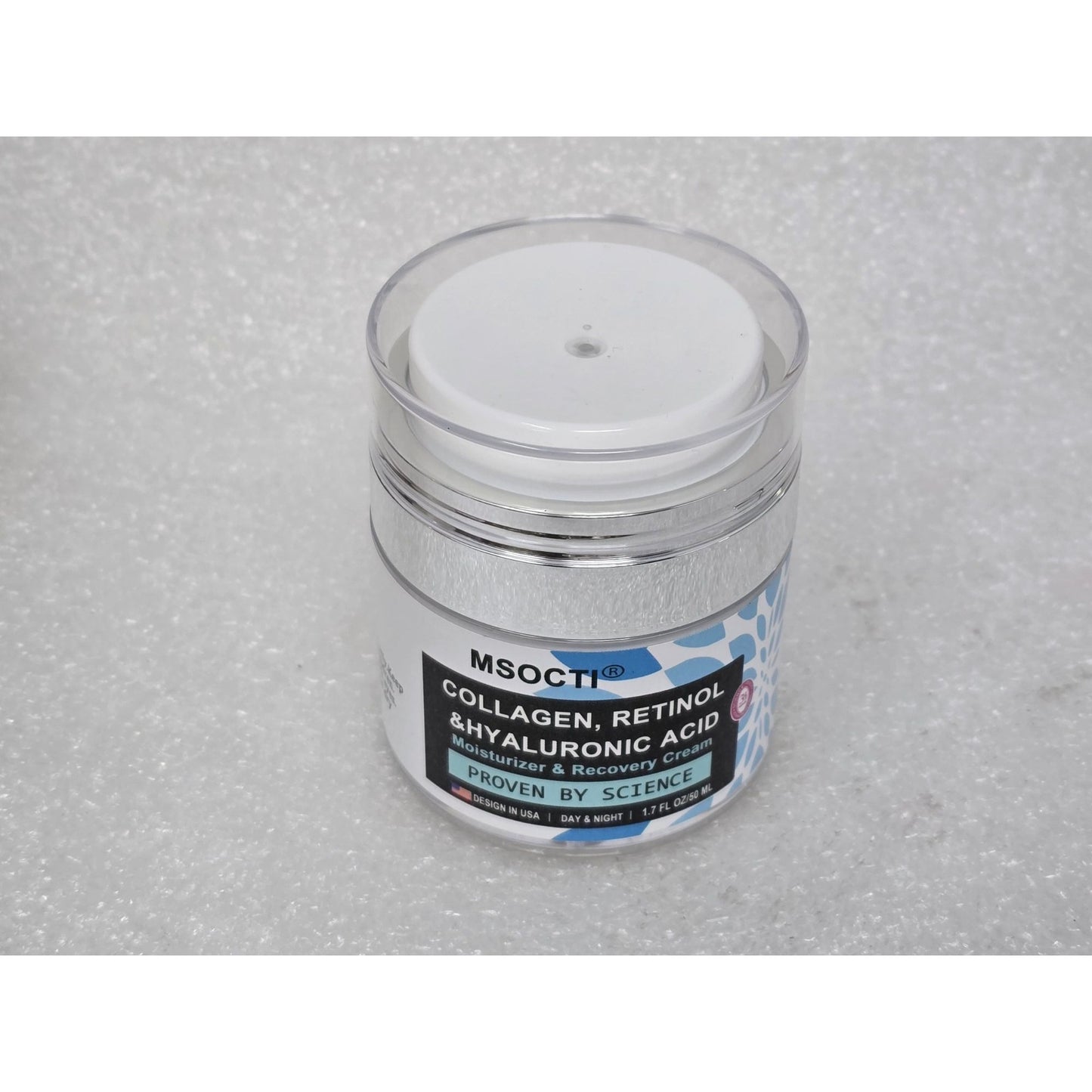 MSOCTI Collagen Retinol & Hyaluronic Acid Day & Night Moisturizer Recovery Cream