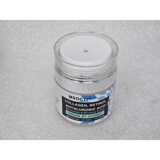 MSOCTI Collagen Retinol & Hyaluronic Acid Day & Night Moisturizer Recovery Cream