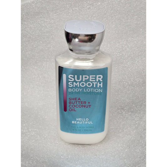 Bath & Body Works Hello Beautiful Super Smooth Body Lotion With Shea Butter 8 oz