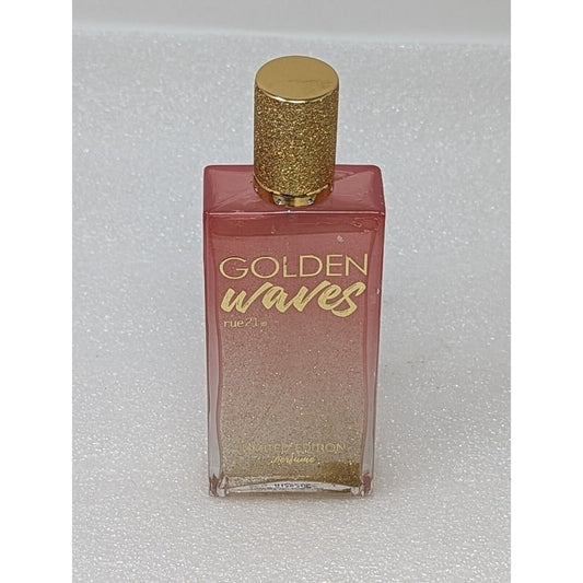 Rue 21 Golden Waves Limited Edition Eau de Parfum Perfume 1.7 oz Rue21