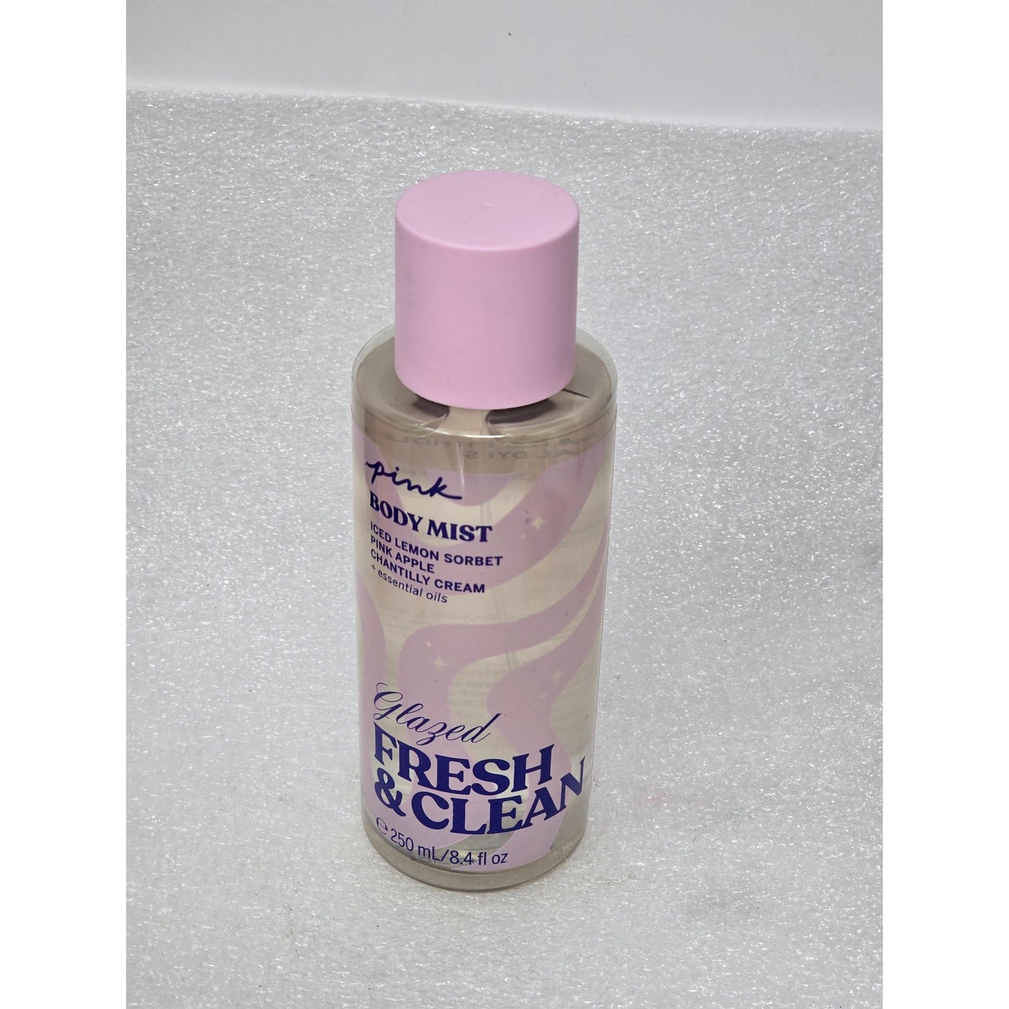 Pink Glazed Fresh & Clean Body Mist 8.4 Fl Oz Vegan Instant Sugar Rush Formula