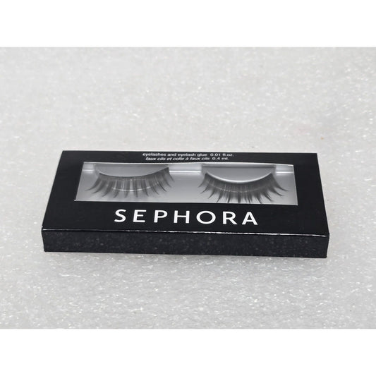 Sephora False Eyelashes & Eyelash Glue Set Glam Style